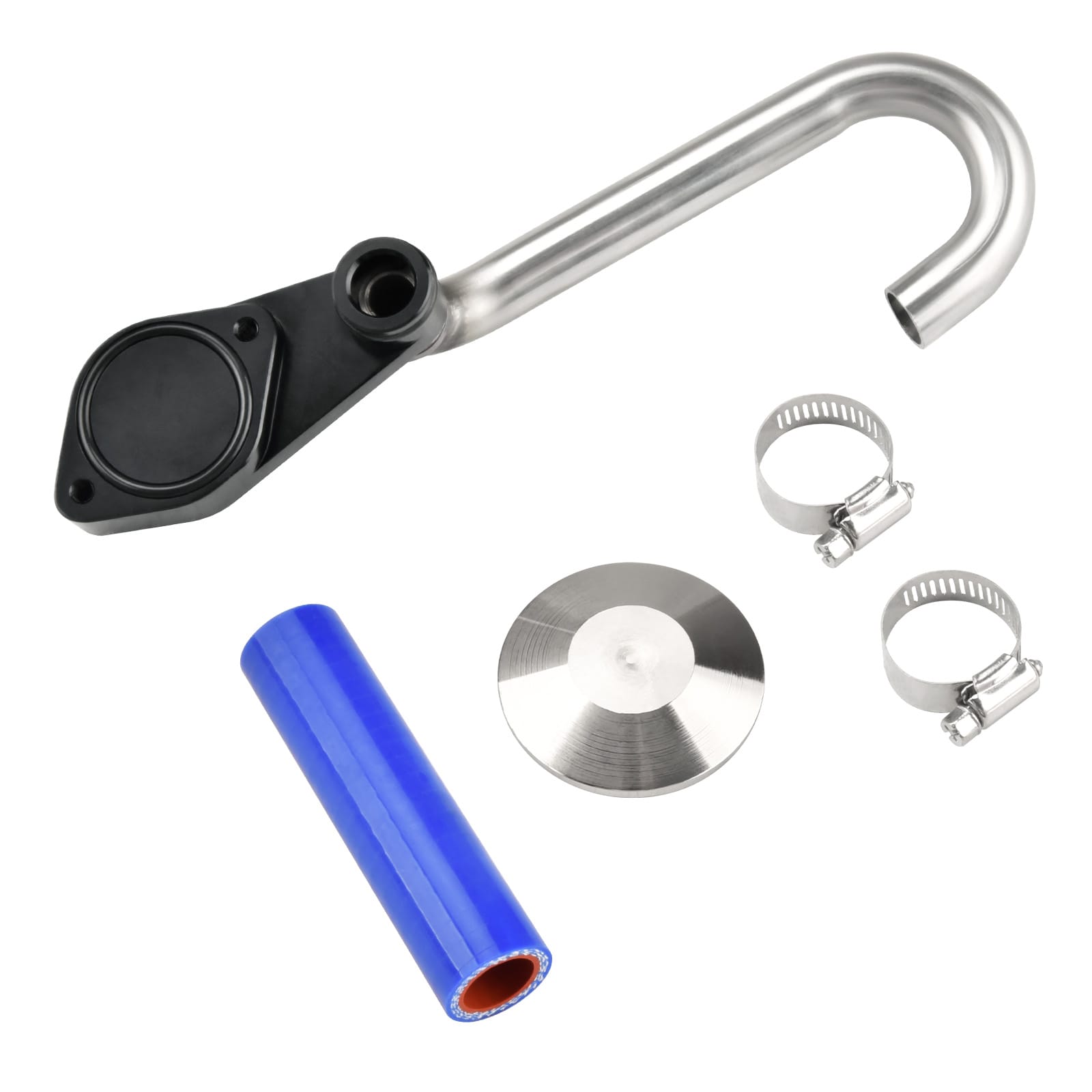 EGR Valve & Cooler Delete Kit 6.0L Powerstroke For 2003-2007 Ford F250 F350 F450 F550 Diesel Block Off Plate & Coolant Bypass