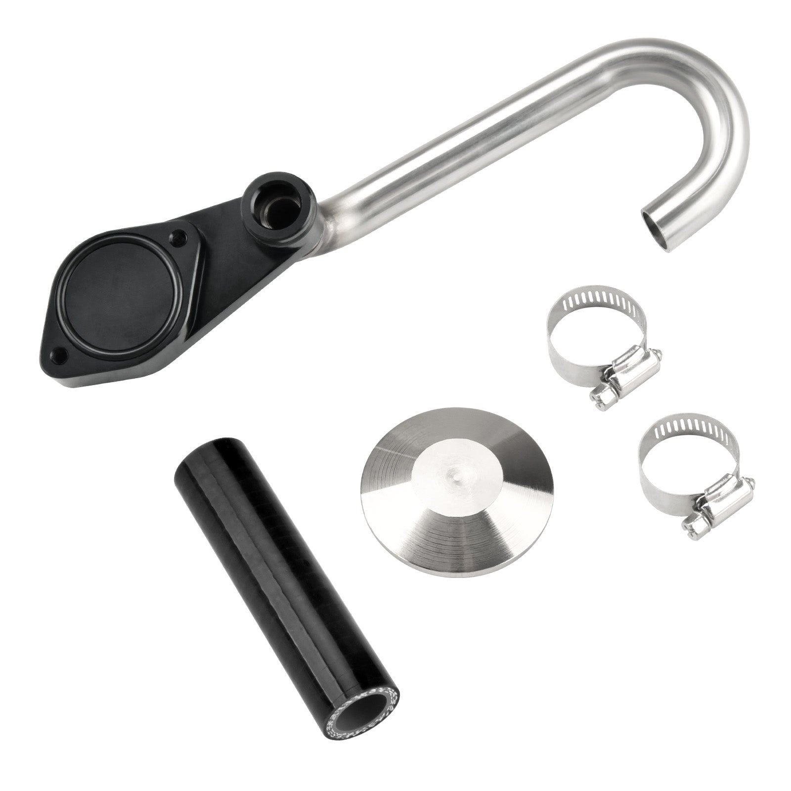 EGR Valve & Cooler Delete Kit 6.0L Powerstroke For 2003-2007 Ford F250 F350 F450 F550 Diesel Block Off Plate & Coolant Bypass