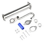 Aigor diesel EGR Valve & Cooler Delete Kit with Up-Pipe for 2003-2007 6.0L Powerstroke Ford F250 F350 F450 F550 E350 E450 Excursion Diesel