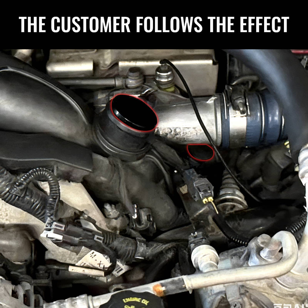 CCV PCV ReRoute Delete Kit For 6.6L Duramax 2004-2010 Chevy/GMC LLY LBZ LMM