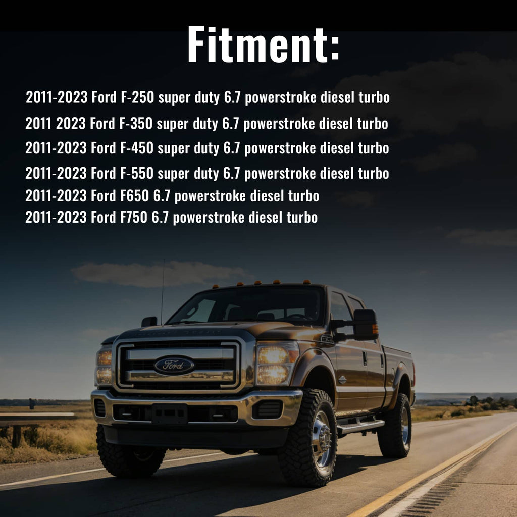 Ordinary CCV Reroute/Delete Kit For 6.7 Powerstroke Ford 2011-2025 F250 F350 F450 F550