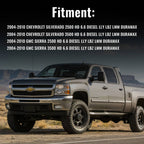 CCV PCV ReRoute Delete Kit For 6.6L Duramax 2004-2010 Chevy/GMC LLY LBZ LMM