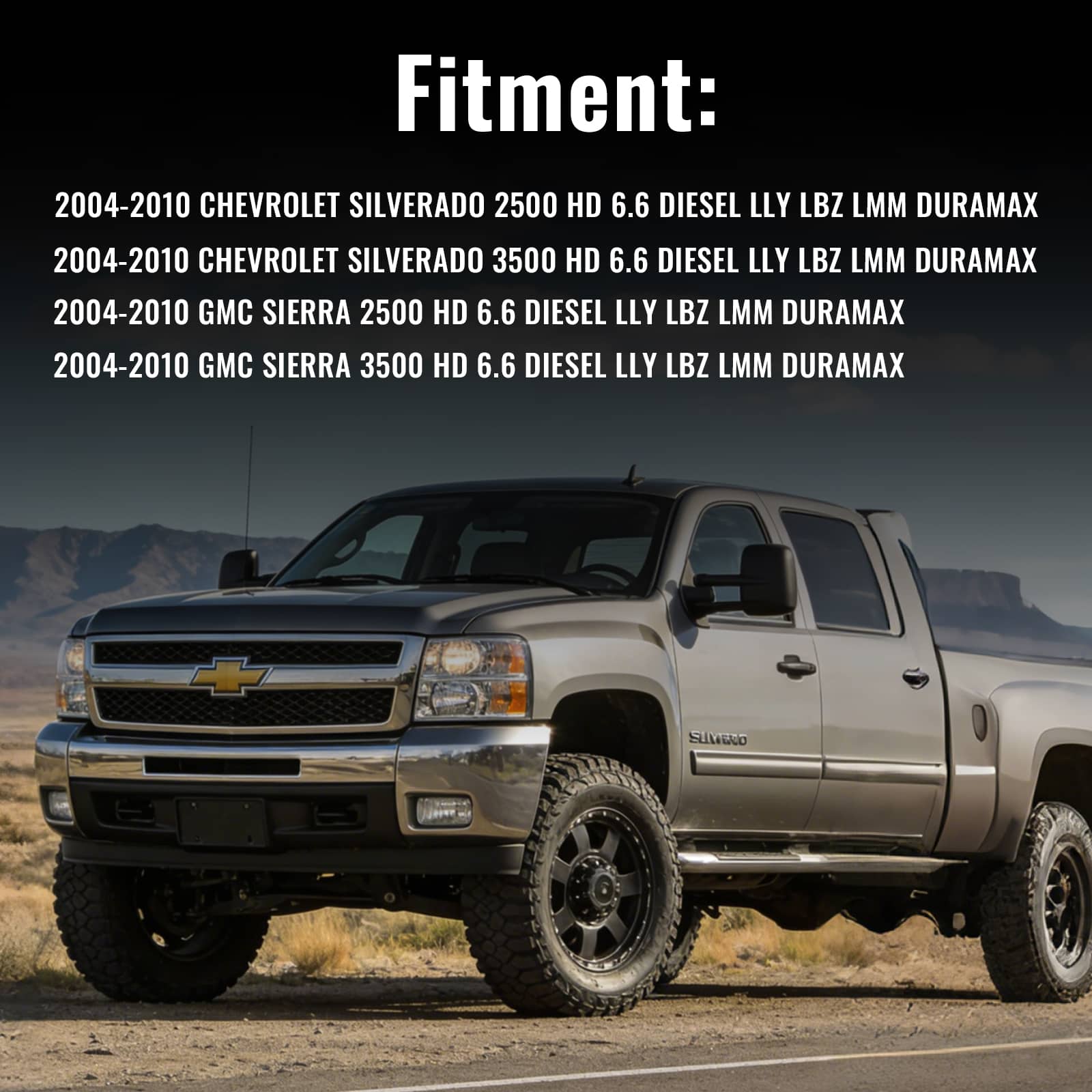 CCV PCV ReRoute Delete Kit For 6.6L Duramax 2004-2010 Chevy/GMC LLY LBZ LMM